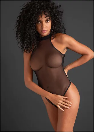 String body ouvert • černá • bonprix obchod