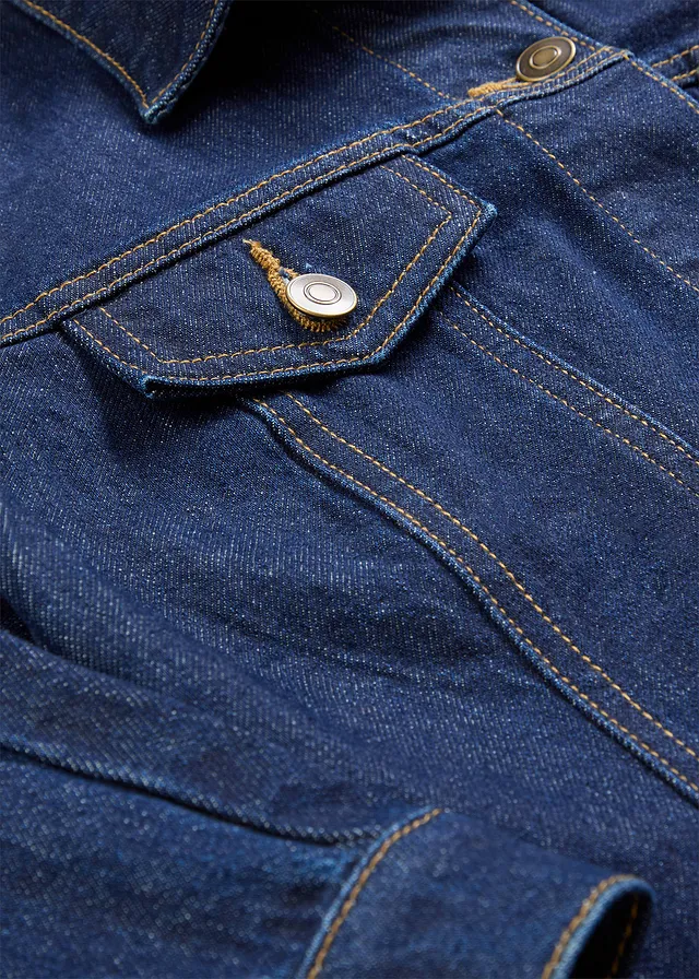 Spijkerjas, getailleerd • donkerblauw denim • product-page.page-title-suffix