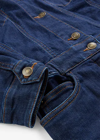 Džínový overal • sytě modrý denim unwashed • bonprix obchod