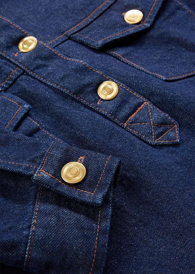 Robe en jean • bleu foncé denim brut • product-page.page-title-suffix