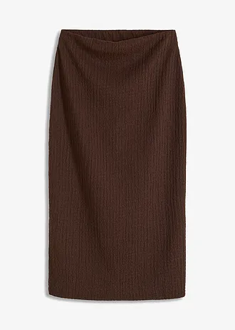 Jersey rok met structuur