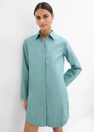Robe-chemise • sauge fumé • Boutique bonprix