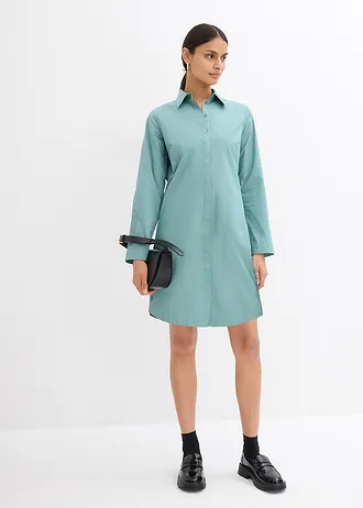 Robe-chemise • sauge fumé • Boutique bonprix