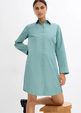 Robe-chemise • sauge fumé • Boutique bonprix
