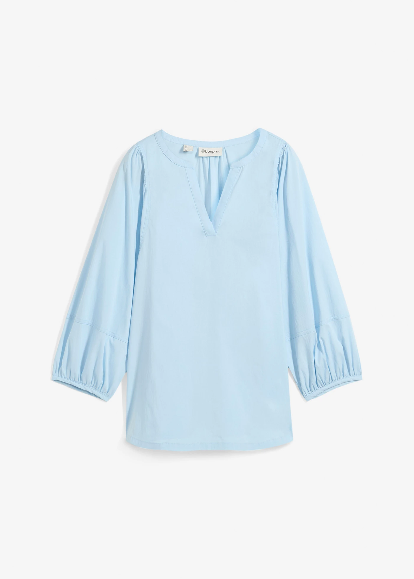 Bluzka tunikowa • niebieski lodowy • bonprix obchod