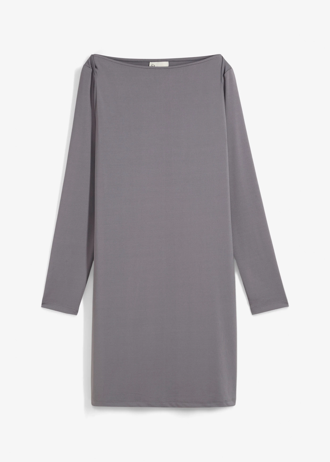 Sukienka z miękko lejącego dżerseju • dymny szary • bonprix obchod