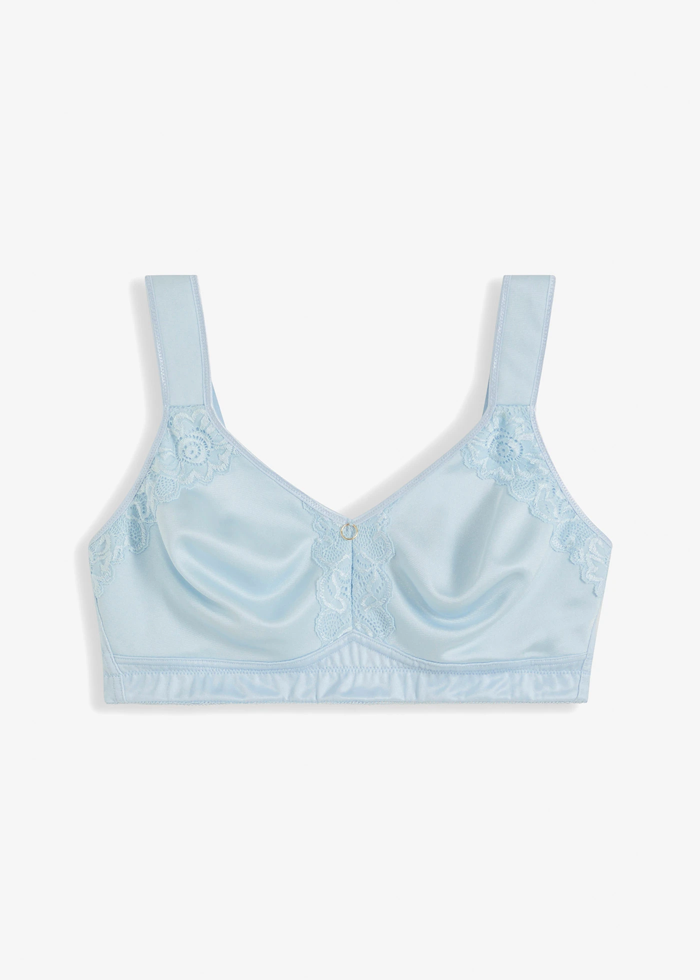Soutien-gorge grand maintien sans armatures ni coutures • bleu poudré • Boutique bonprix