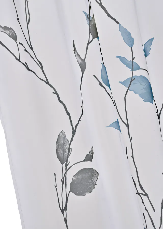 Voilage en tissu léger (1 pce), aussi en extra-long • bleu-blanc-gris • product-page.page-title-suffix