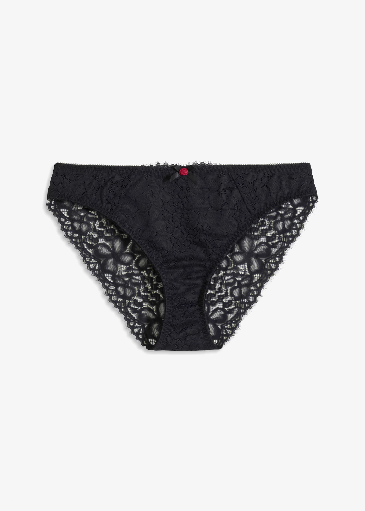 Kalhotky s krajkou • černá • bonprix obchod