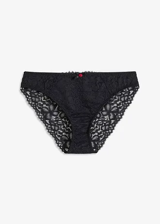 Chilot cu dantelă, culoare: negru