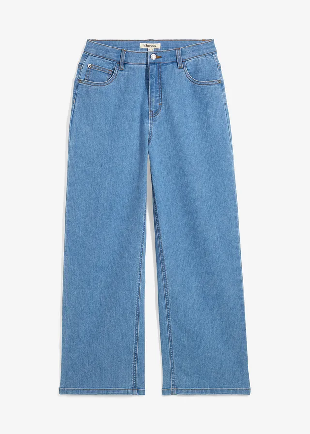 Jean droit extensible, extra loose