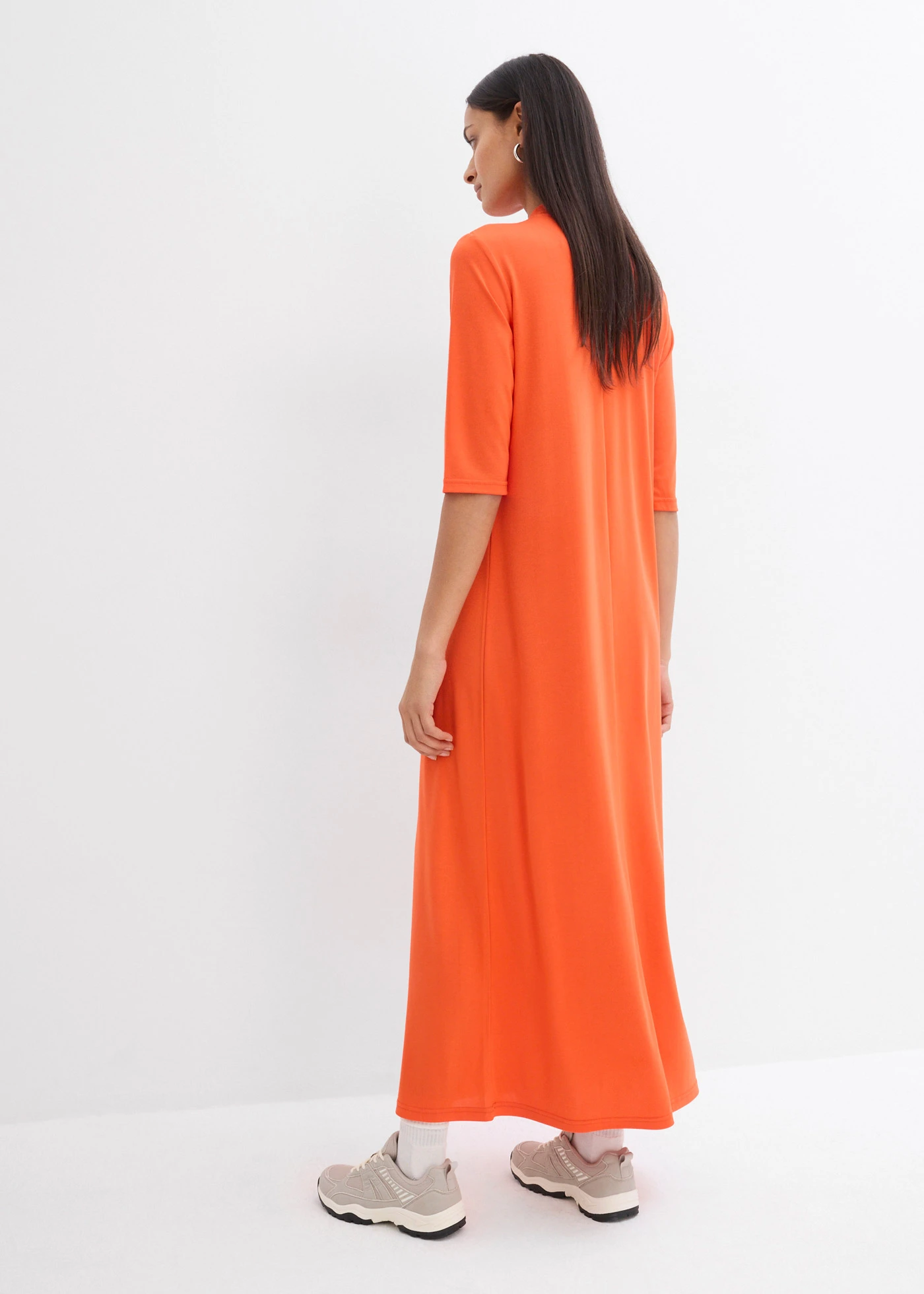 Maxi jurk • klaproosrood • bonprix online shop