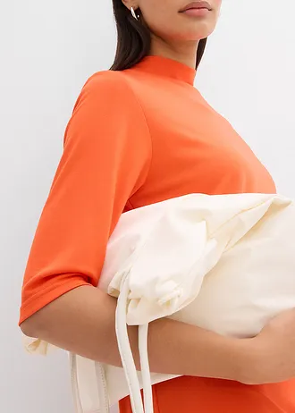 Maxi jurk in een zachte modalmix • klaproosrood • bonprix online shop