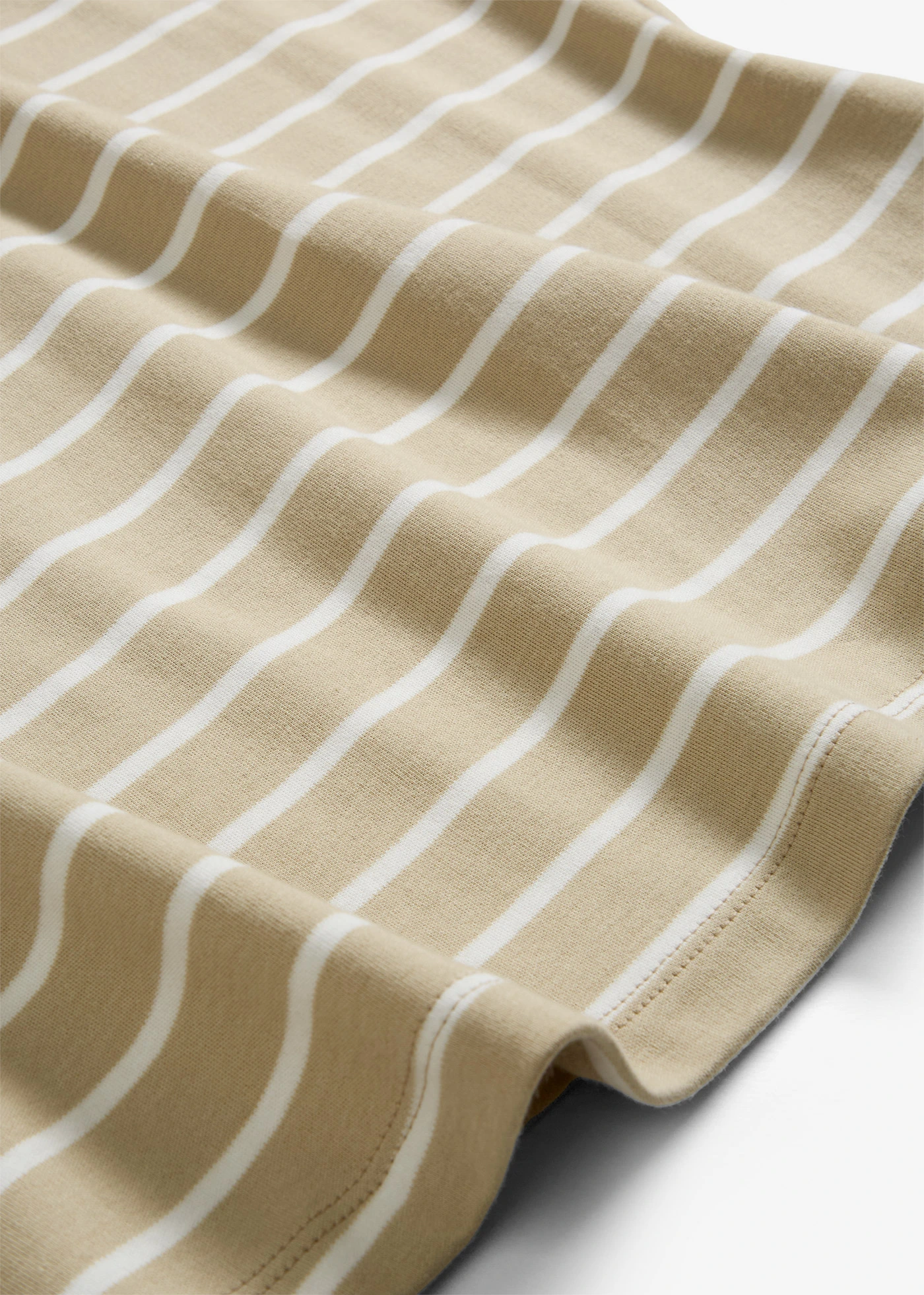 Tričko z čisté těžké organické bavlny • světle hnědá/přírodní bílá s proužky • bonprix obchod