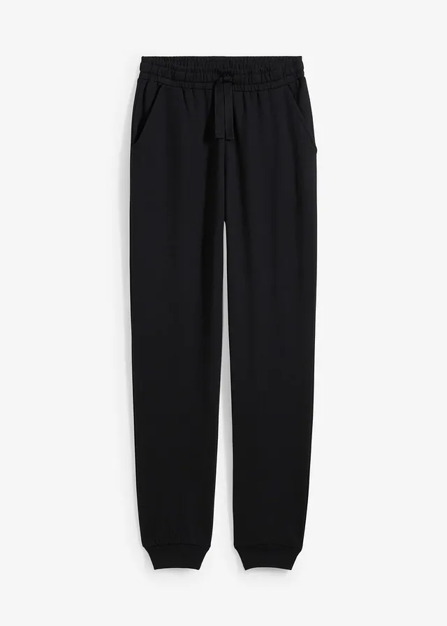 Joggingbroek van zachte katoenmix