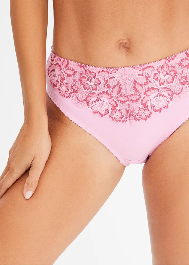 Maxislip met sierlijk kant • bloesempink-donkerpink • product-page.page-title-suffix