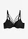 Push-up podprsenka s kosticemi, barva: černá