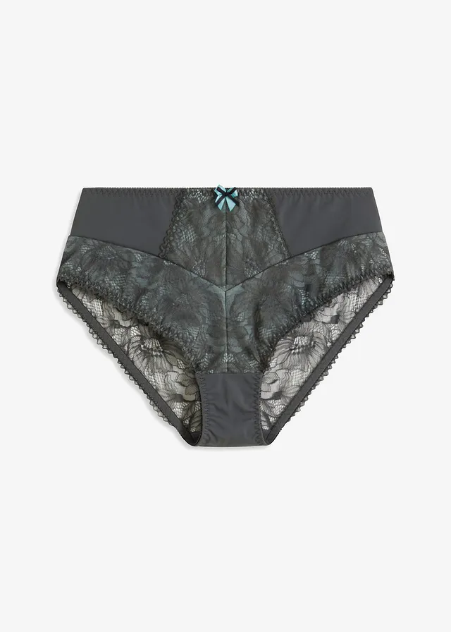 Chiloți maxi • antracit-gri-verde • magazin bonprix