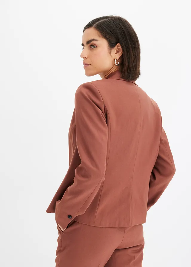 Sacou cu buzunare cu paspoal • maro fumuriu • magazin bonprix