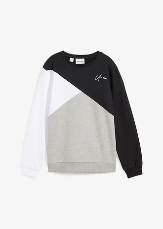 Sweater loose fit van biologisch katoen