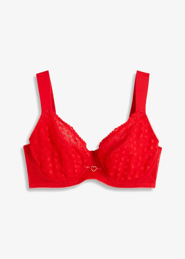 Bh met beugels, Kleur: aardbeirood