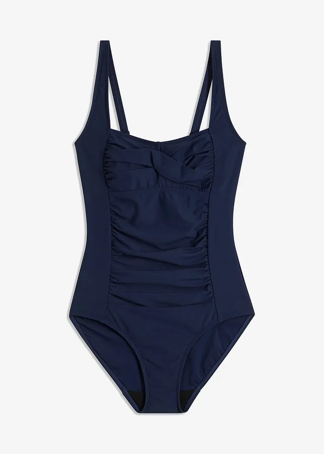 Costum de baie cu efect modelator mediu, cu aspect petrecut