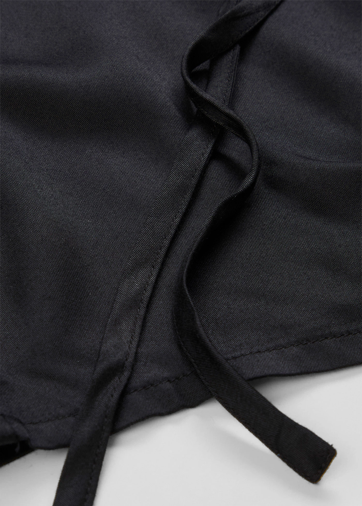 Blouse van soepelvallend satijn • zwart • bonprix online shop