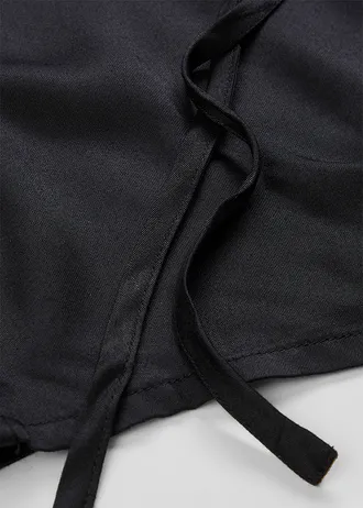 Blouse van soepelvallend satijn • zwart • bonprix online shop