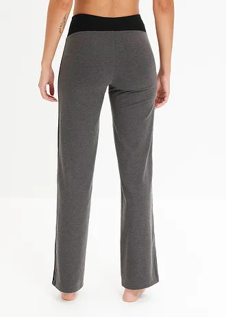 Spodnie sportowe z bawełny ze stretchem, kolor: 