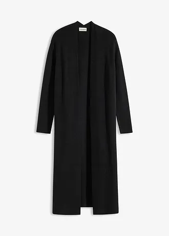 Długi kardigan z wiskozą