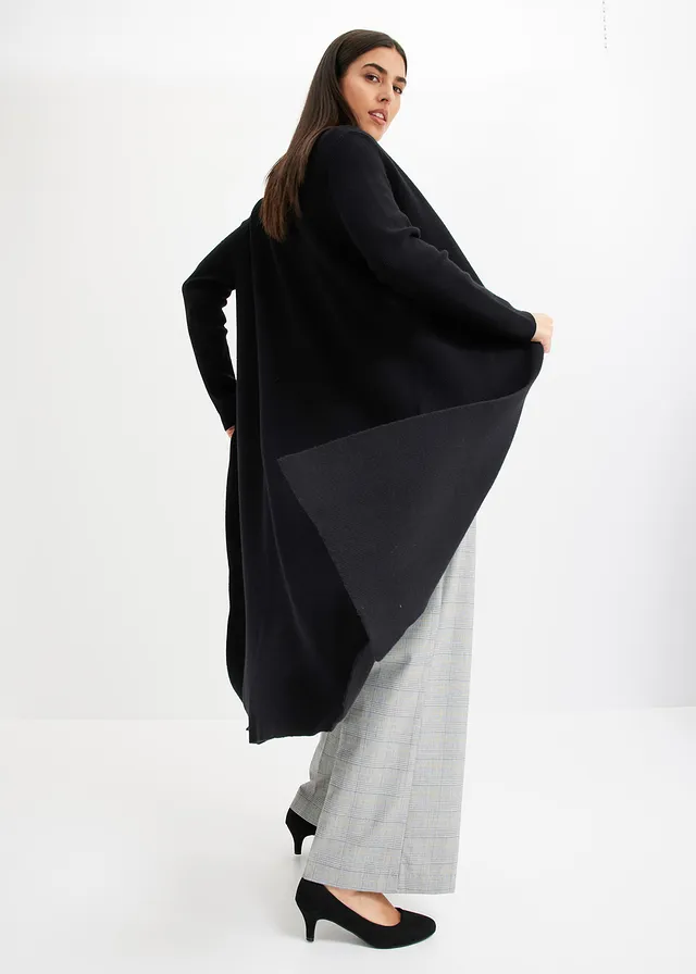 Gilet long en maille null