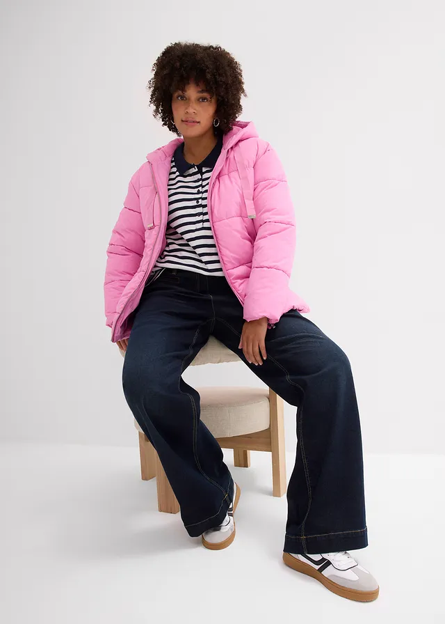 Doudoune oversize, Couleur: rose fuchsia