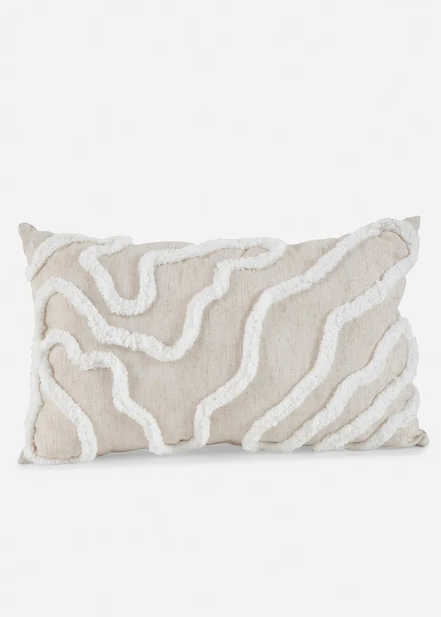 Coussin texturé • crème • Boutique bonprix