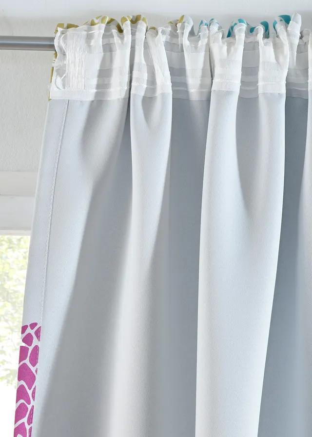 Verduisterend gordijn met print met gerecycled polyester (1 stuk) • meerkleurig • product-page.page-title-suffix