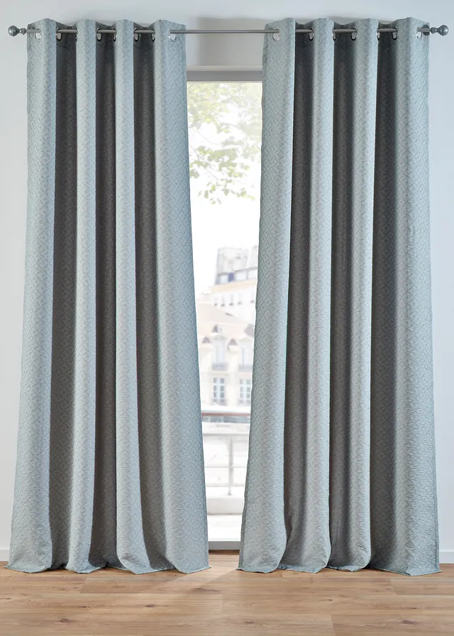 Draperie jacquard cu model grafic (1buc.)