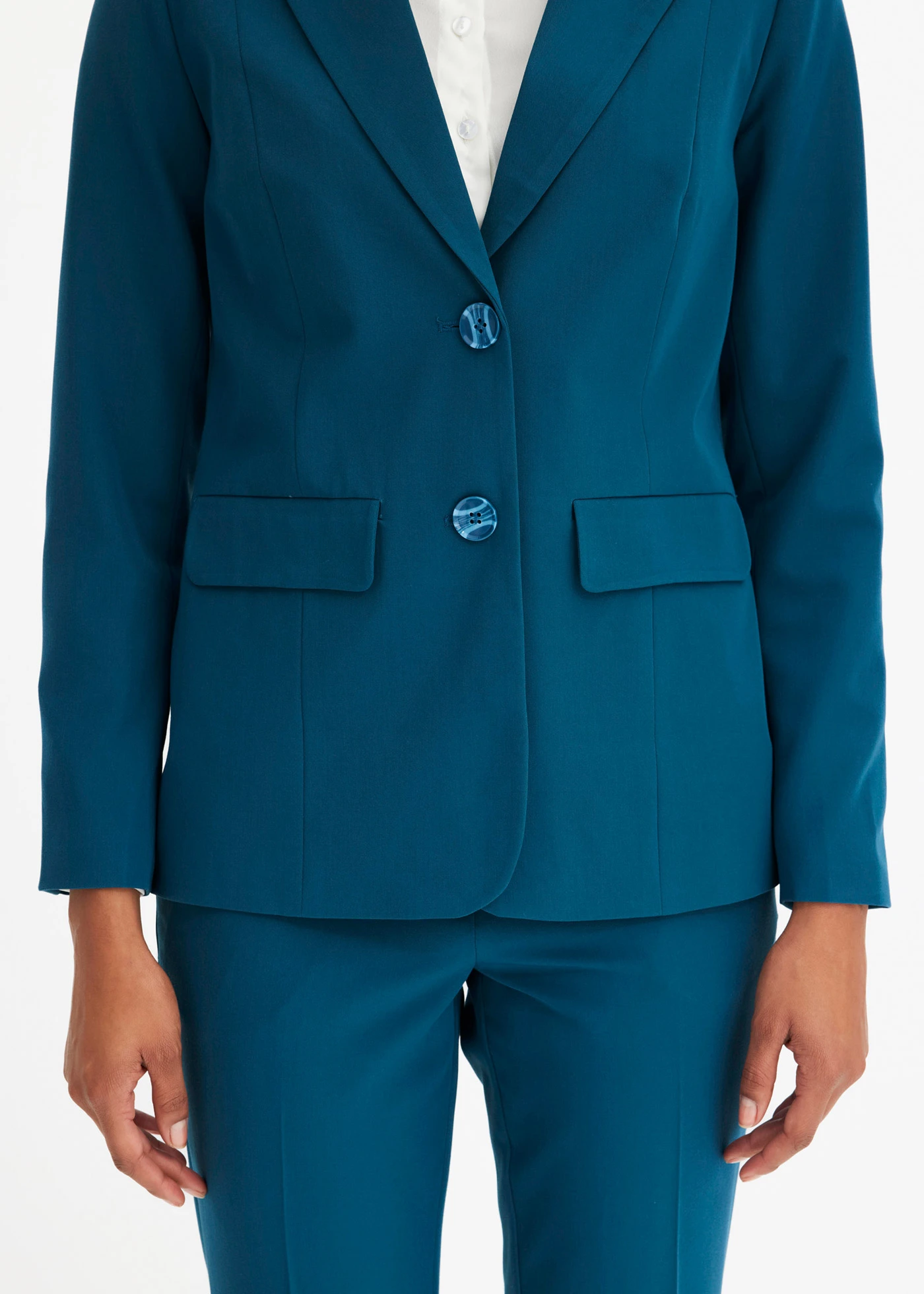 Tailleur pantalon • pétrole • Boutique bonprix