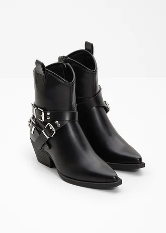 Cowboylaarsjes • zwart • bonprix online shop