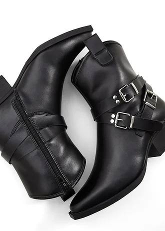 Cowboylaarsjes • zwart • bonprix online shop
