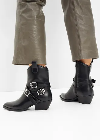 Cowboylaarsjes • zwart • bonprix online shop