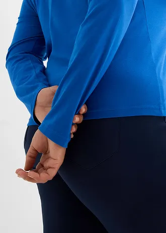 Longsleeve met biologisch katoen • zwart plus size • bonprix online shop