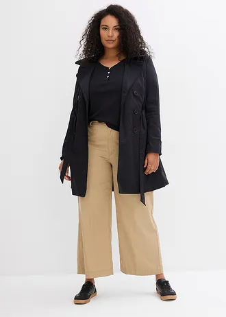 Longsleeve van biologisch katoen, Kleur: zwart