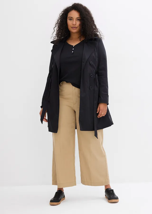 Trench, Couleur: noir