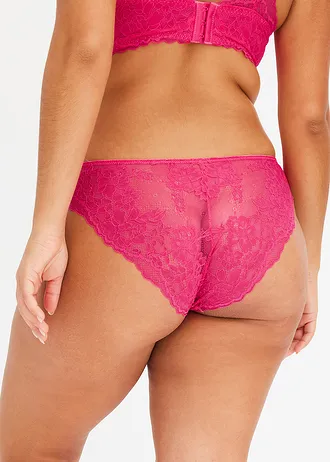 Rio slip, Kleur: donkerpink/zwart