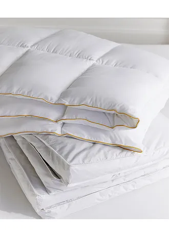 Deka s efektem prachového peří • bílá • bonprix obchod