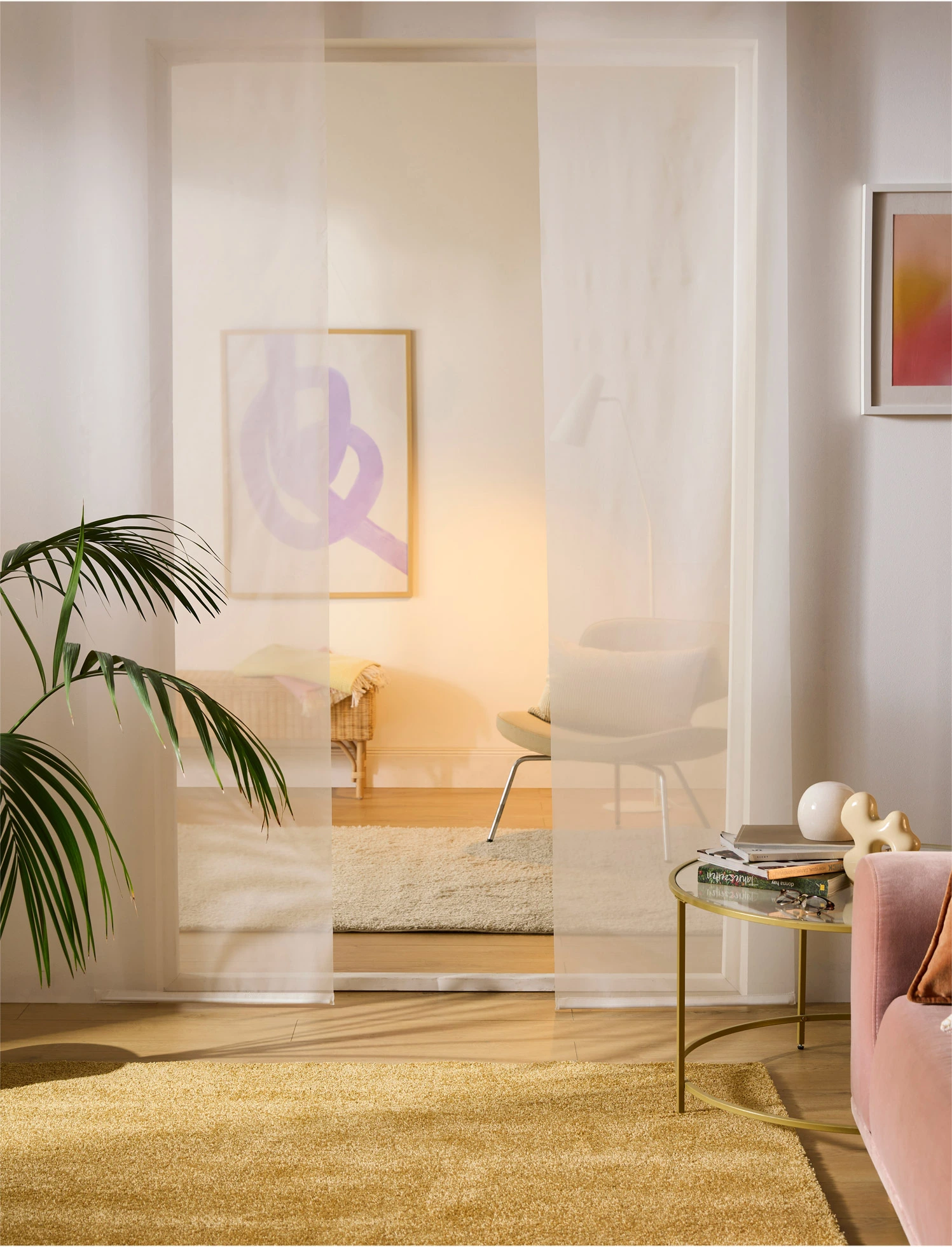 Voilage coulissant (1 pce) • blanc • Boutique bonprix