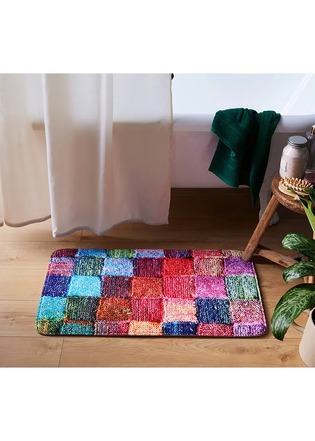 Tapis de bain à mémoire de forme • multicolore • product-page.page-title-suffix