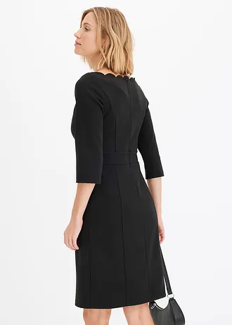 Kokerjurk van punto di roma • zwart • bonprix online shop