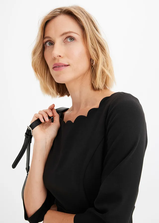 Robe fourreau en jersey milano • noir • product-page.page-title-suffix