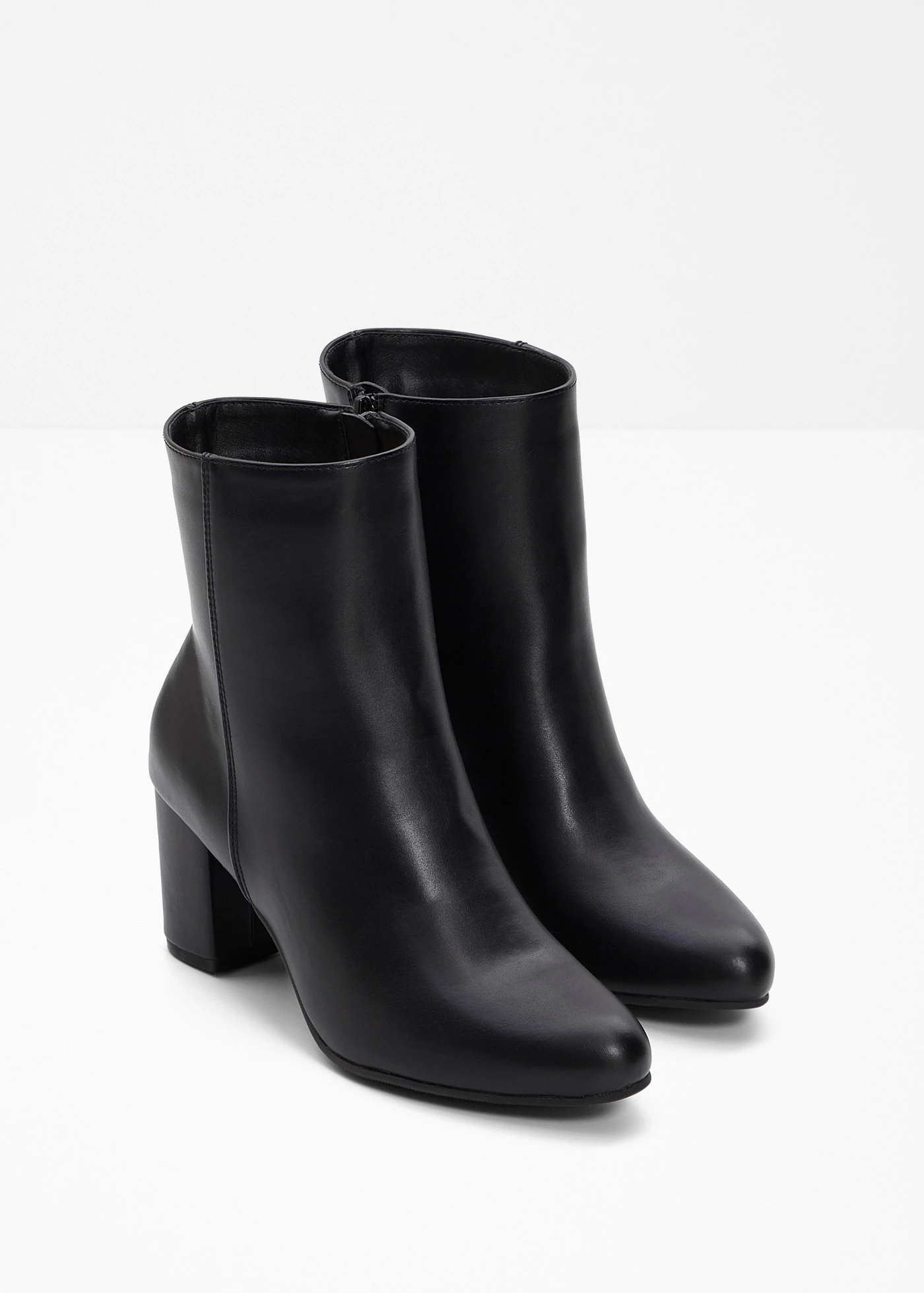 Bottines à talon carré • noir • Boutique bonprix