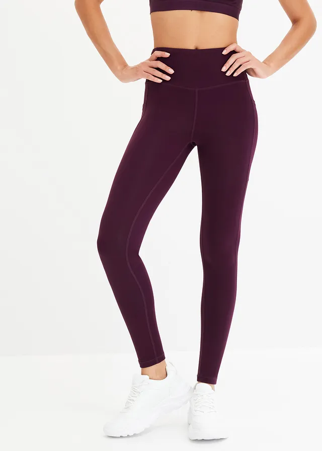 Comfort sportlegging met telefoonzakje, sneldrogend • vlierbes • product-page.page-title-suffix